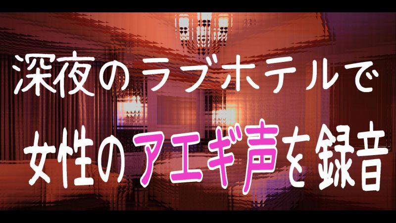 盗聴】ラブホテルで女性のあえぎ声を録音⑩【2021最新版】 | デジタルコンテンツのオープンマーケット Gcolle