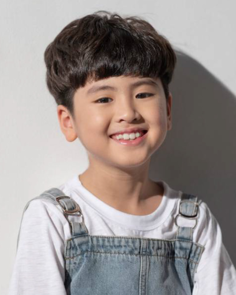 子供の髪型 キッズカット 男の子 ミディアム よっしーの畑