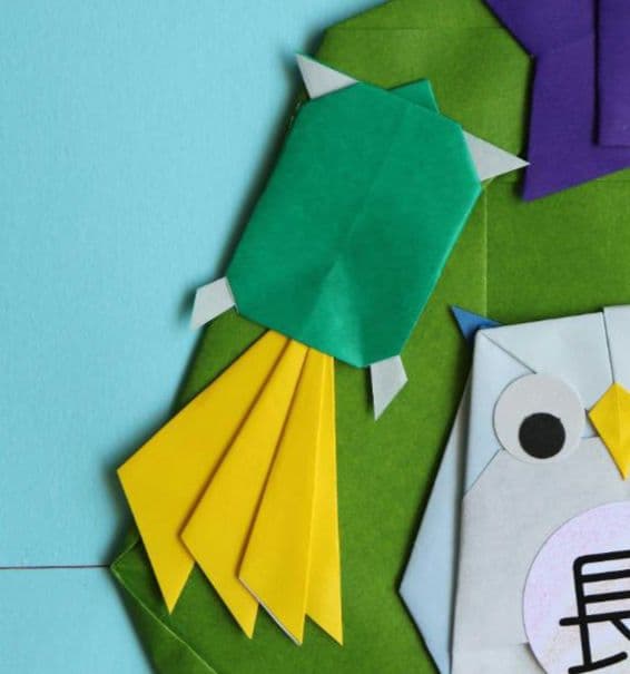 敬老の日 ミニリース 制作キット ✼ 折り紙