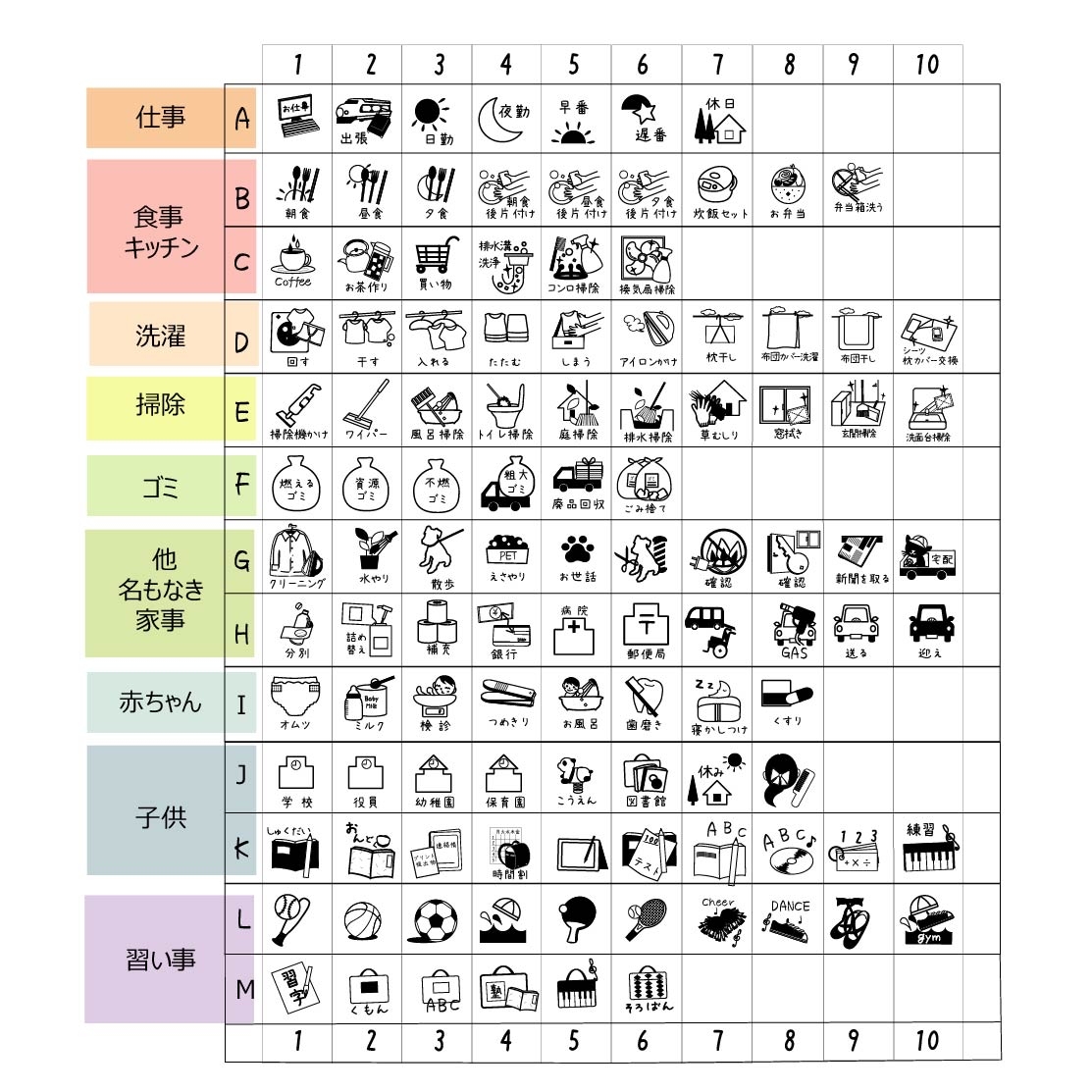 家事分担表を作って気が付いた、共働き夫婦の本当の大変さフルイク