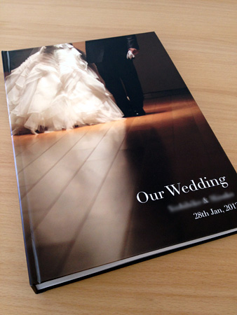 結婚式アルバム天使のアルバム