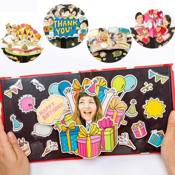 メッセージカードブックのデコレーション✳︎卒業に✳︎先生へ✳︎生活をちょっと楽しくするアイデア✳︎ Decorating a Message CardBook✳︎