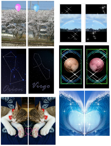 魅力的な男女ペア画のアイデア