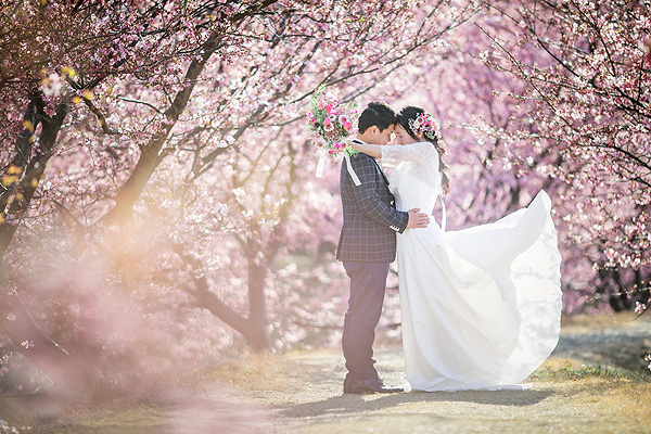 ブライダル 桜ロケーションフォト☆川越店☆ブログ埼玉県さいたま、上尾・浦和・川越の写真フォトスタジオミルフィーユ七五三・マタニティ・ベビー・お宮参り・成人式・ウエディング・家族の撮影に
