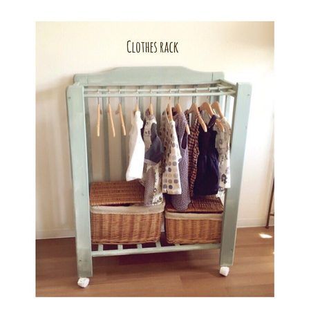 ベビーベッドのリメイクで作るマガジンラックDIYで作るオシャレインテリア 金曜大工