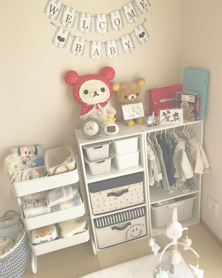 おしゃれで機能的！「ベビー服の収納アイテム」ニトリやIKEAの人気実例ヨムーノ