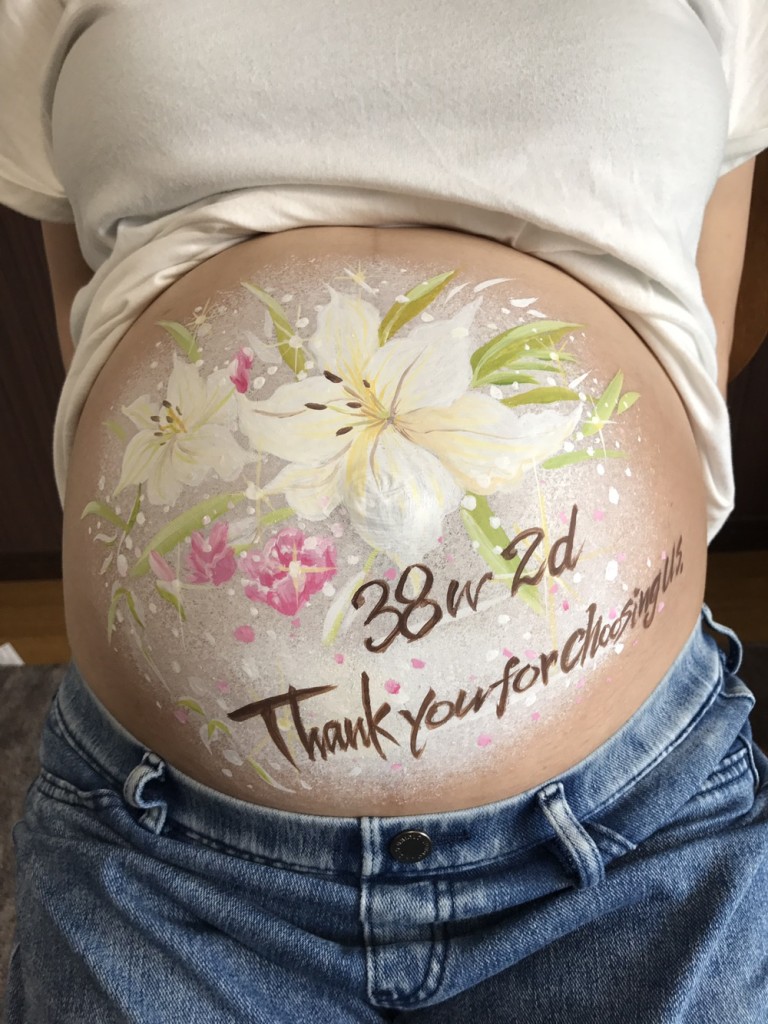 Amazonマタニティ フォト 用 ボディシール 手書き風メッセージ ベリーペイント 風 タトゥシール並行輸入品OoHANAタトゥー用品 通販