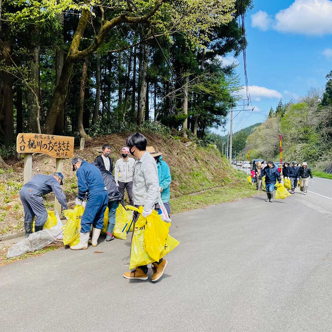 桃川のおたきさま】絶えることのない水の恵み 畏敬と感謝と親しみと【桃川 多伎神社】