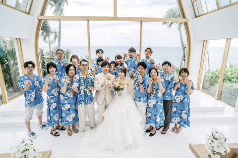 ハワイの結婚式で両親や親族の服装は？靴やサンダルの悩みも解決☆