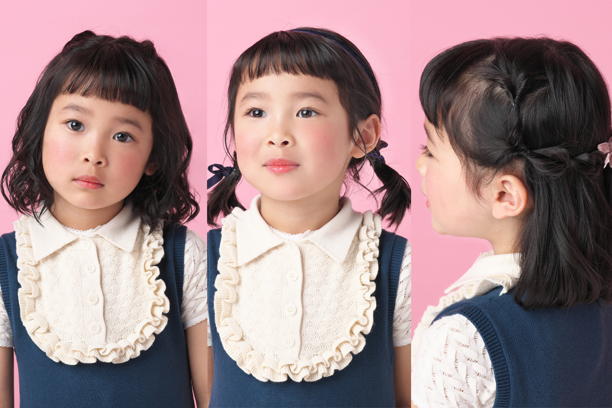 幼稚園の卒園式 ミディアムヘアの女の子におすすめのヘアアレンジpart1妊娠＆子育て情報局