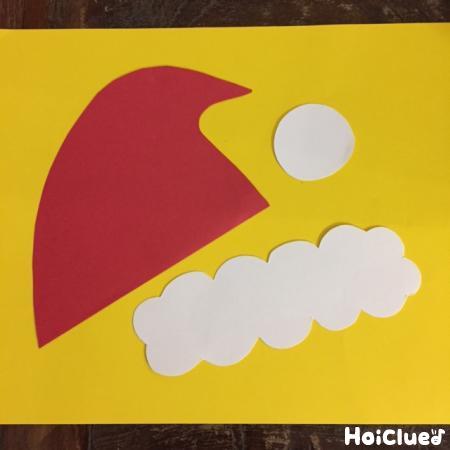 クリスマス帽子紹介 お楽しみ会 幼児組優の森こども園