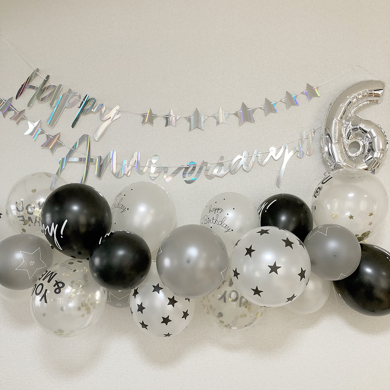 100均 10歳のお誕生日飾りは子ども達と一緒にバルーンと折り紙で♪子3人ワーママのスッキリ心地いい暮らし