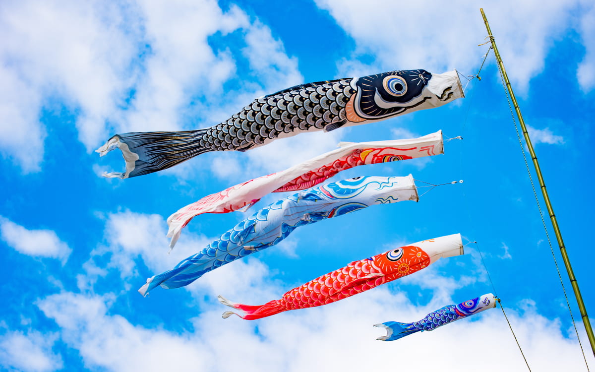 かつおのぼり 4ｍ・青 変わり鯉のぼり 鯉のぼり 子どもの日 : 枕崎市かつお公社 - 通販 - Yahoo!ショッピング