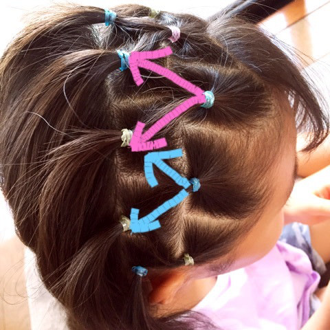 忙しい朝でもこれなら♪ゴムだけでできるヘアアレンジmamatas ママタス