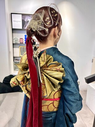 成人式 ・卒業式・前撮り トレンドヘア髪飾りご紹介＠花いち都屋北海道の成人式の振袖レンタルは HANAICHI×花いち都屋 道内7店舗を展開