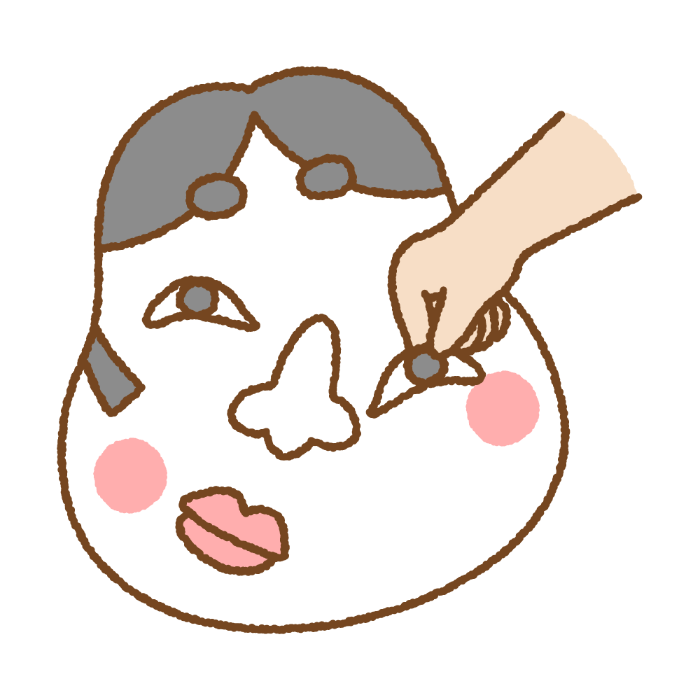 こんばんは🌝 わたこ先生です☆ . 本日は、 4・5歳児向け☆お正月製作のご紹介です☆ お正月ならではの製作遊び☆ 福笑いを楽しもうの第2弾！ 今回は おかめさんの福笑いに挑戦します🙆‍♀️♥︎ 各年齢に合わせて製作内容を足したり引いたりしながら作ってみて下さいね