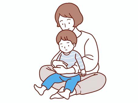 向かい合わせの膝抱っこについて 赤ちゃんの心と体 ベビーカレンダー専門家相談