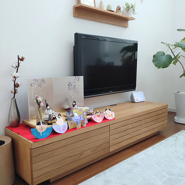 ひな祭り 飾る場所がないのインテリア実例RoomClip ルームクリップ