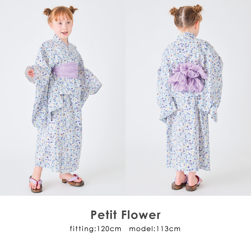 ワンピースにもなる セパレート浴衣 帯2本セット子供服の通販 デビロック公式サイト