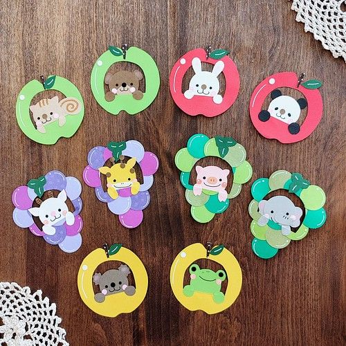 ぶどう製作🍇コグマにっきコグマキッズルーム