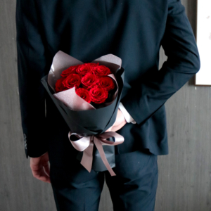 プリザーブドフラワー バラ 3輪 3本幸福の花束 ギフト ローズブーケ フラワーアレンジメント 薔薇 花束 ブーケ 花束 ALICEFLOWER_アリスフラワー 花 アレンジメント ギフト 年 通販 -ワールドギフト カヴァティーナ - プレゼント＆ギフトのギフトモール