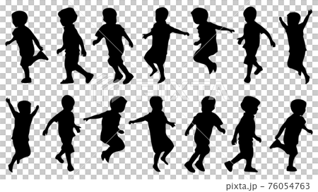 無料のシルエット 子供イラスト素材PNG・フリー 画像 - Pngtree