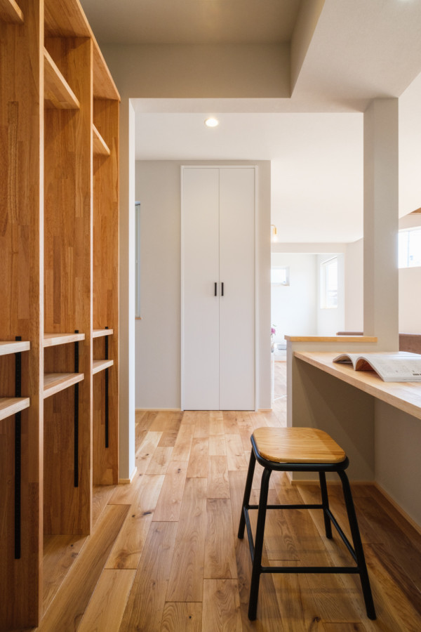 2024年最新家づくりアイデア ファミリーロッカーで家族のお出かけ準備がスムーズに！ - 愛知県名古屋市の注文住宅ならクレバリーホーム 名古屋東店