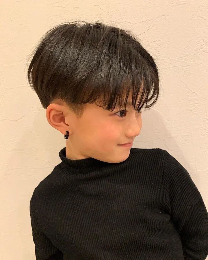 子供の髪型 キッズカット 男の子 ミディアム よっしーの畑