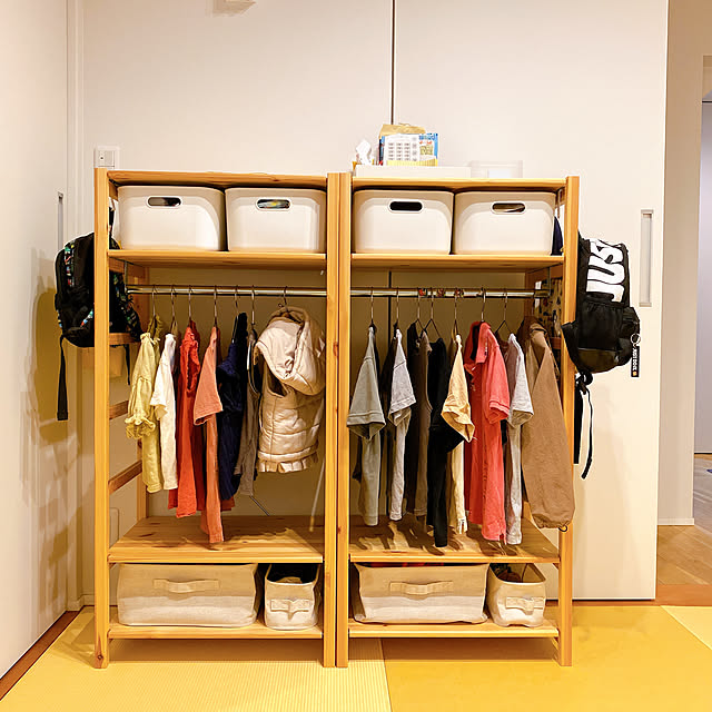 簡単 押し入れに子供服を収納しよう。出し入れが楽々できる上手なしまい方って？folk