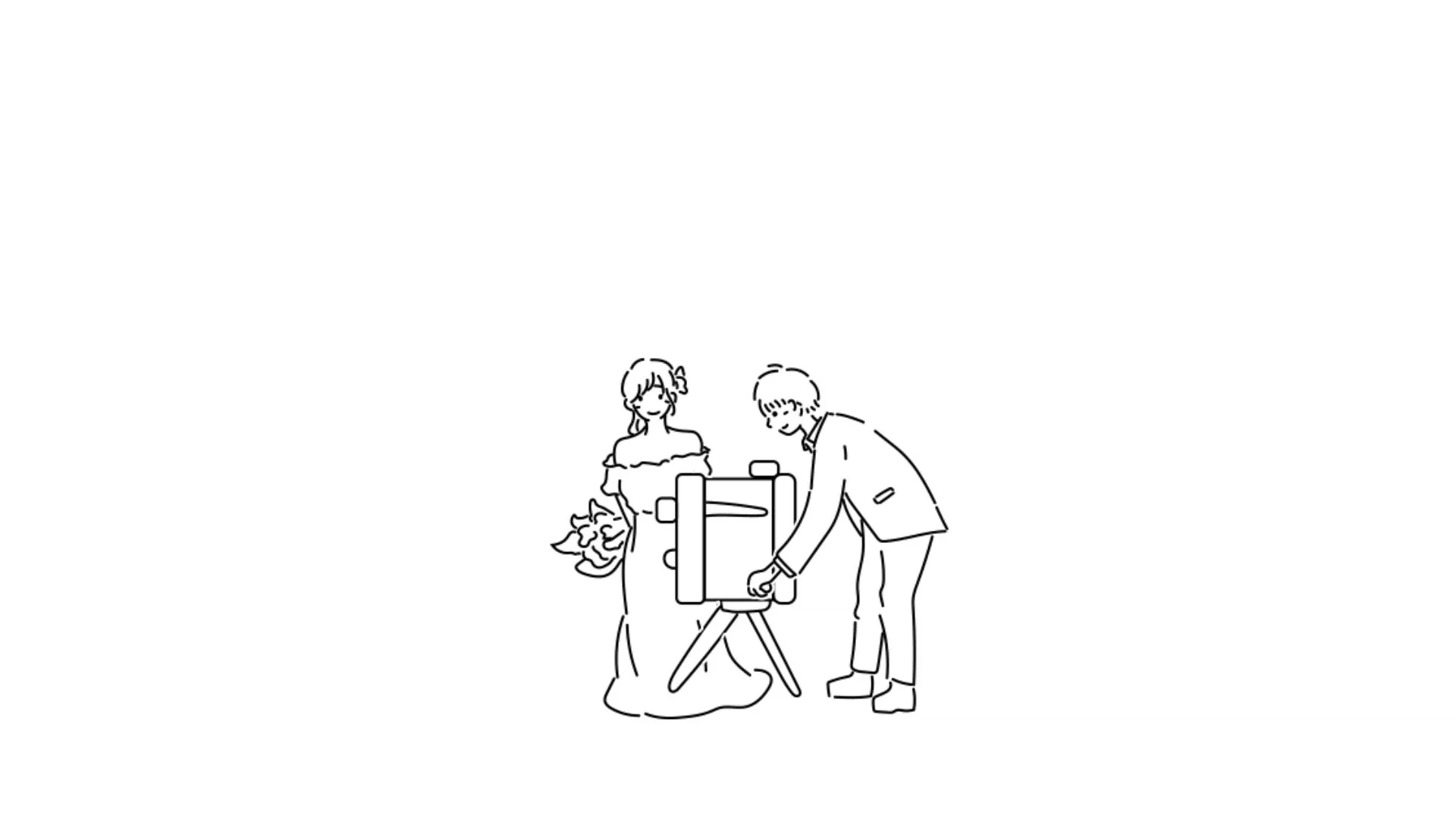 ウェディングドレスを着た花嫁と新郎 10402000425 の写真・イラスト素材アマナイメージズ