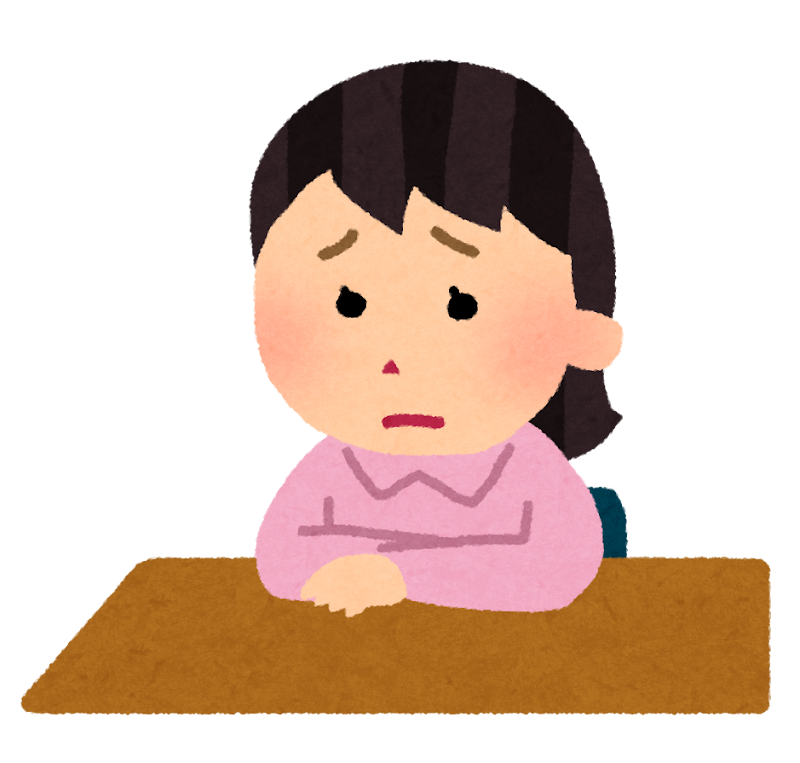 女の子の表情のイラスト「目がハート・疑問・居眠り・照れ」かわいいフリー素材集 いらすとや