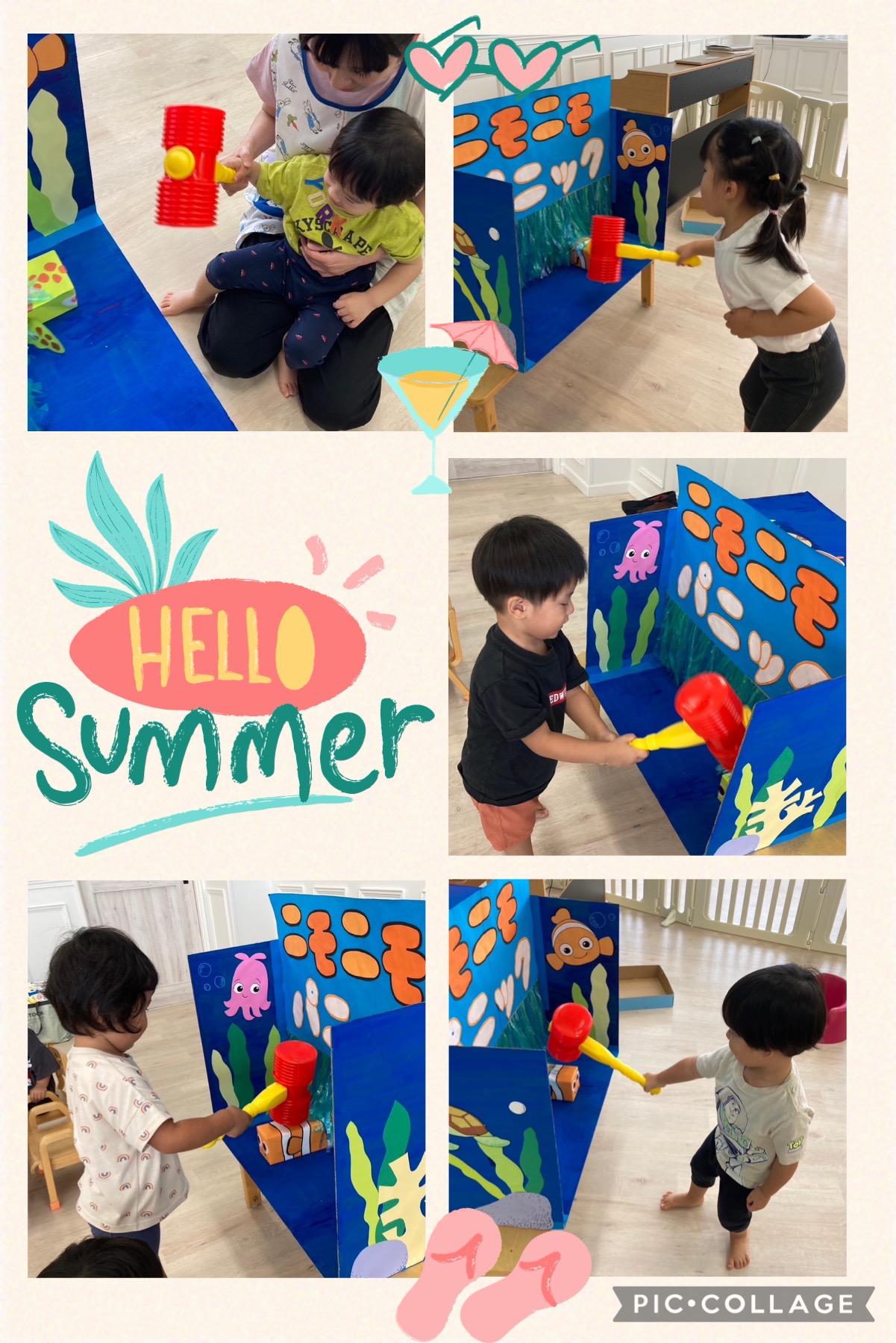 清瀬しらうめ幼稚園2021年7月しうらめ夏祭り