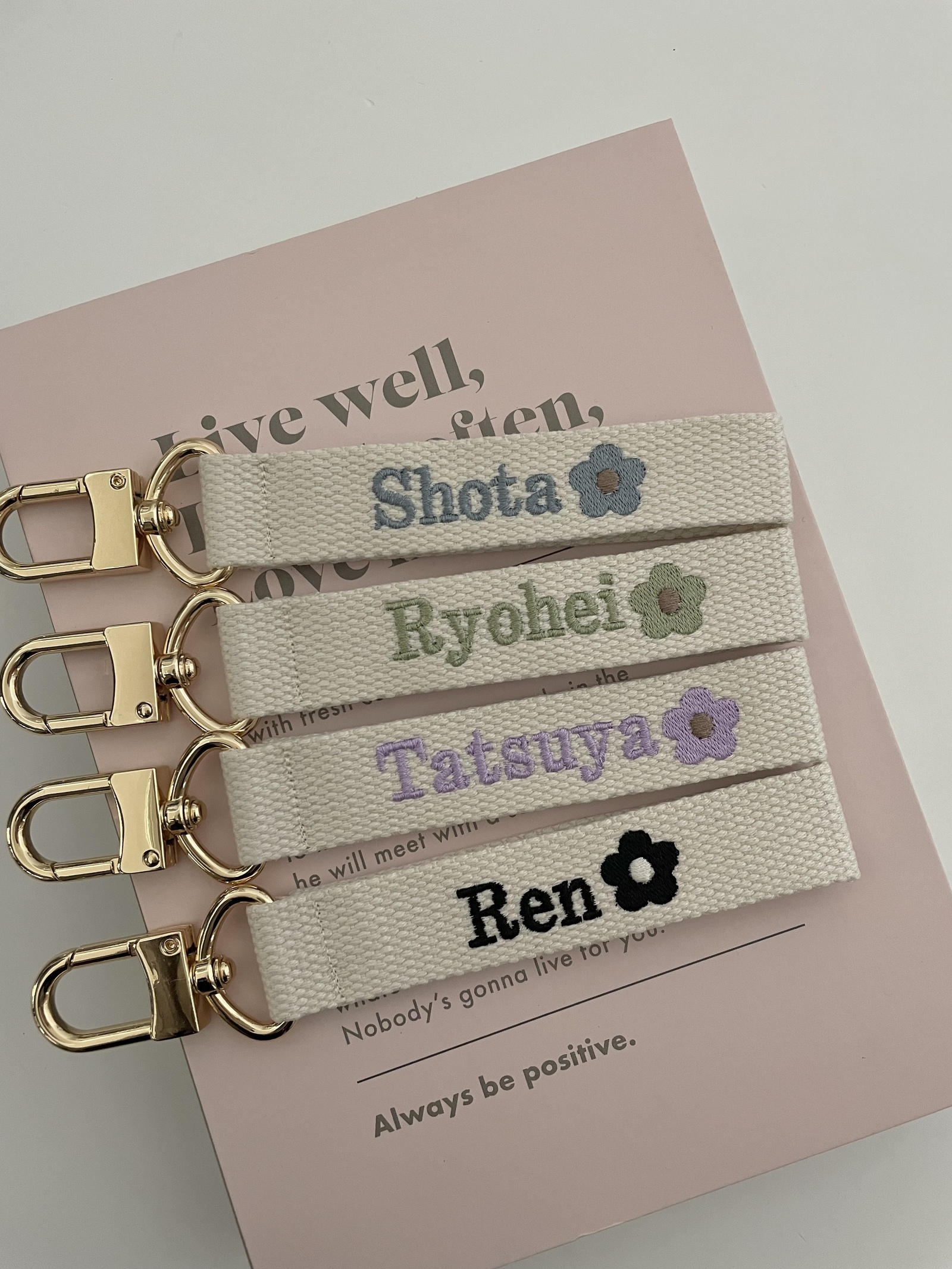 太陽名札ワッペン＋お名前刺繍セット♡ネームタグ 手作り フェルト 推し活 氏名 - メルカリ