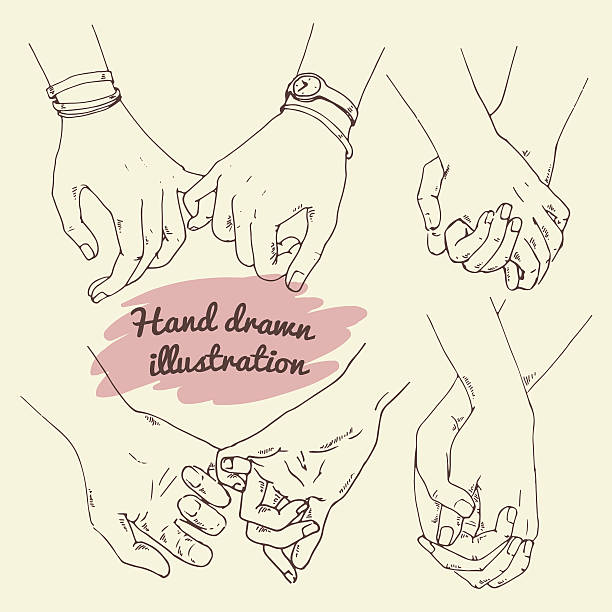 手をつないで素材gifを寄り添うカップル イラストGIF 無料ダウンロード - Pikbest