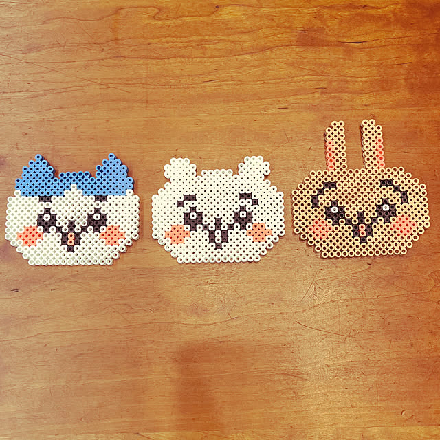 ちいかわ - アイロンビーズ ちいかわキャラクター3点の通販 by オーさん's shopチイカワならラクマ