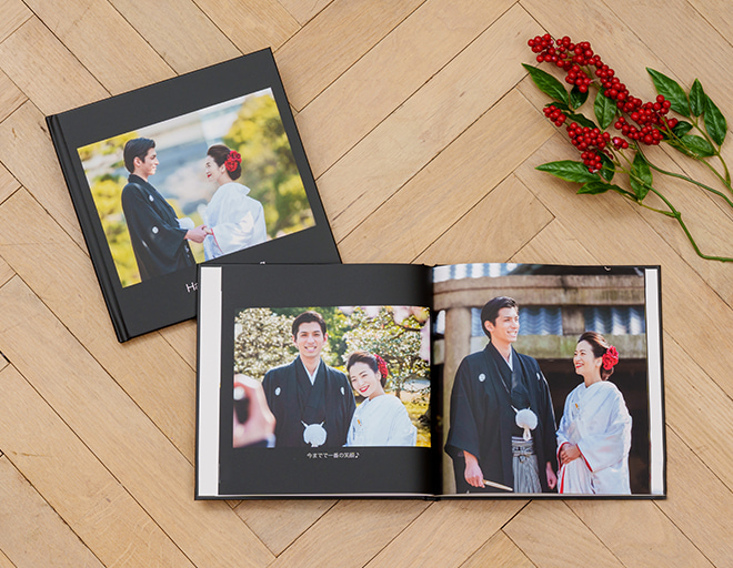 ウエディングアルバムをかっこよく手作りするためのテクニックやデコグッズを紹介しますウエディングアルバムのお店 モノホワイト