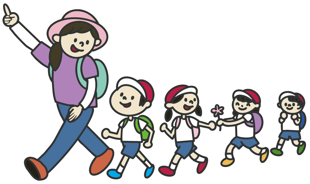 プールに浮かぶ子供たちの無料 フリー イラストかわいい手描きの無料素材「てがきっず」保育園・小学校・介護施設にぴったりのフリー素材イラスト