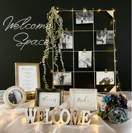 額縁＆写真立て 「フレーム」使いが素敵なウエルカムスペース実例ゼクシィ