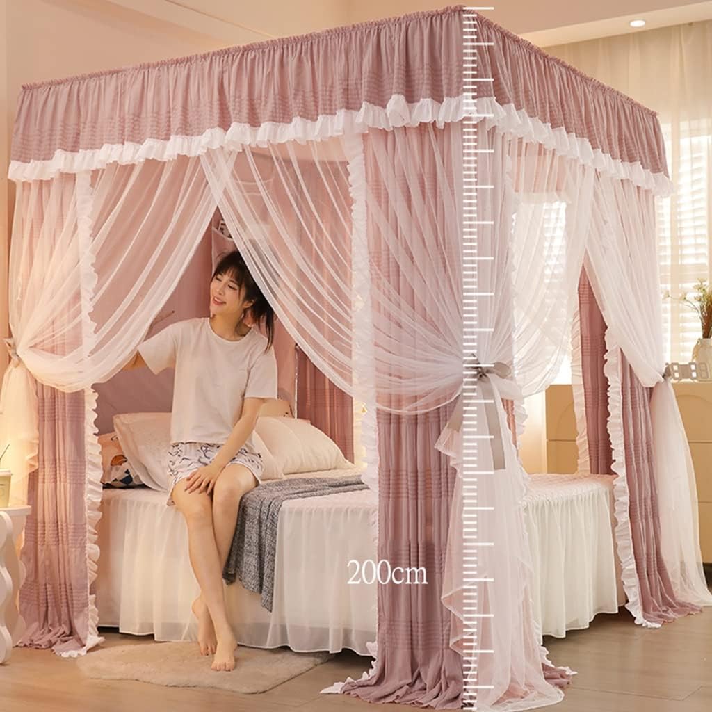 上品 ベッド蚊帳 ３色 スリーピングカーテン 天蓋カーテン 吊り下げ かや 蚊帳テント スリーピングカーテン キャノピー モスキーノテント ベッド風簡単収納 ベッド 天蓋 通販 モスキートネット 天蓋カーテン キャノピー 蚊帳 かや スリーピングネット カーテン レース