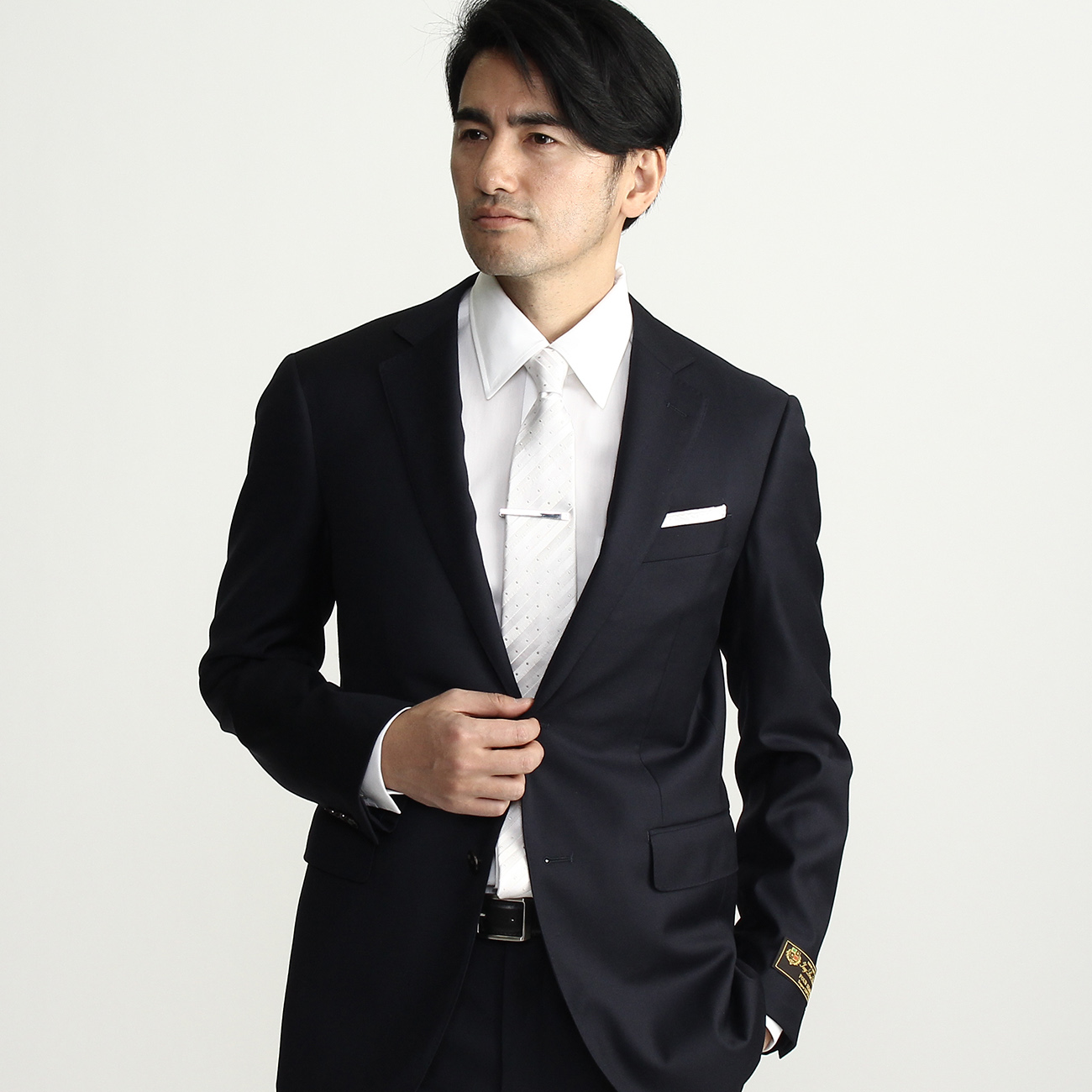 SUIT SELECT スーツセレクト ブレードデザインネクタイピン シルバー結婚式パーティーのレンタルドレス・アイテムはCariru