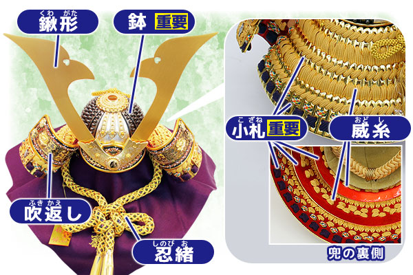 五月人形の兜や鎧の種類を知って、お子様の初節句にそなえましょう人形の東玉