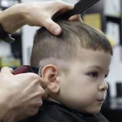 こどもの髪型 ナチュラルツーブロックチョキ友こども専門美容室チョッキンズキッズサロンCHOKKIN'S