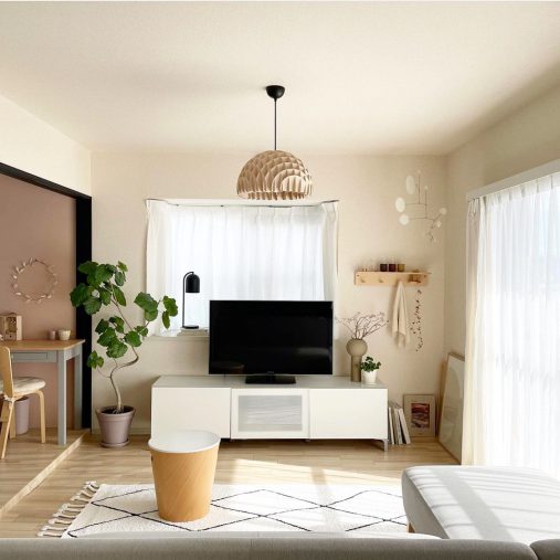 ママと子供のモノでゴチャつくリビング横和室をスッキリお片付け！ 整理収納コンサル事例ワーキングマザー的 整理収納 ＆ 北欧インテリア