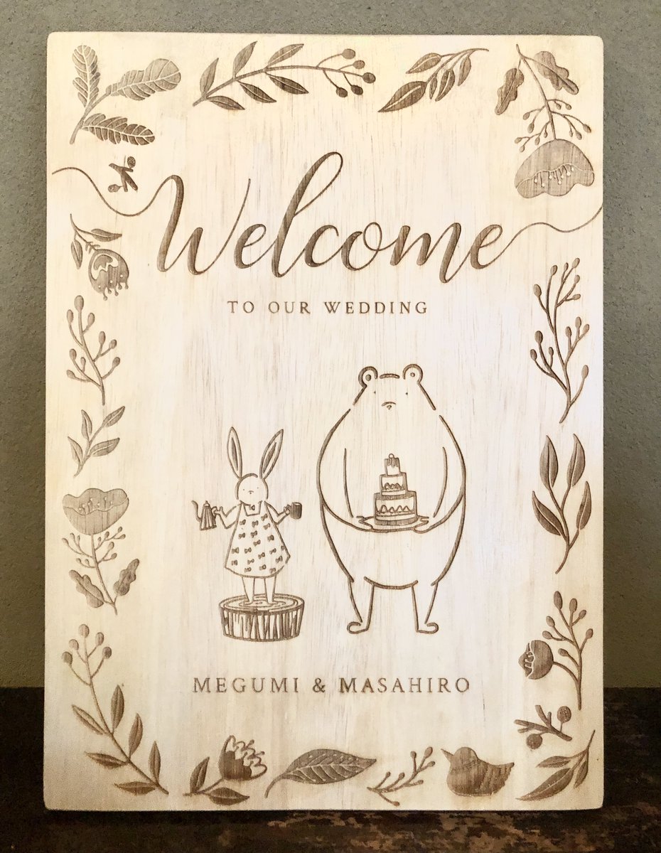 ハート×コラージュ ウェルカムボード 写真たくさん お洒落 水彩画 思い出 記念日 写真 海外 想い出 旅行 前撮り 友達 家族写真 アイデア 友達熊neko︎.designshop