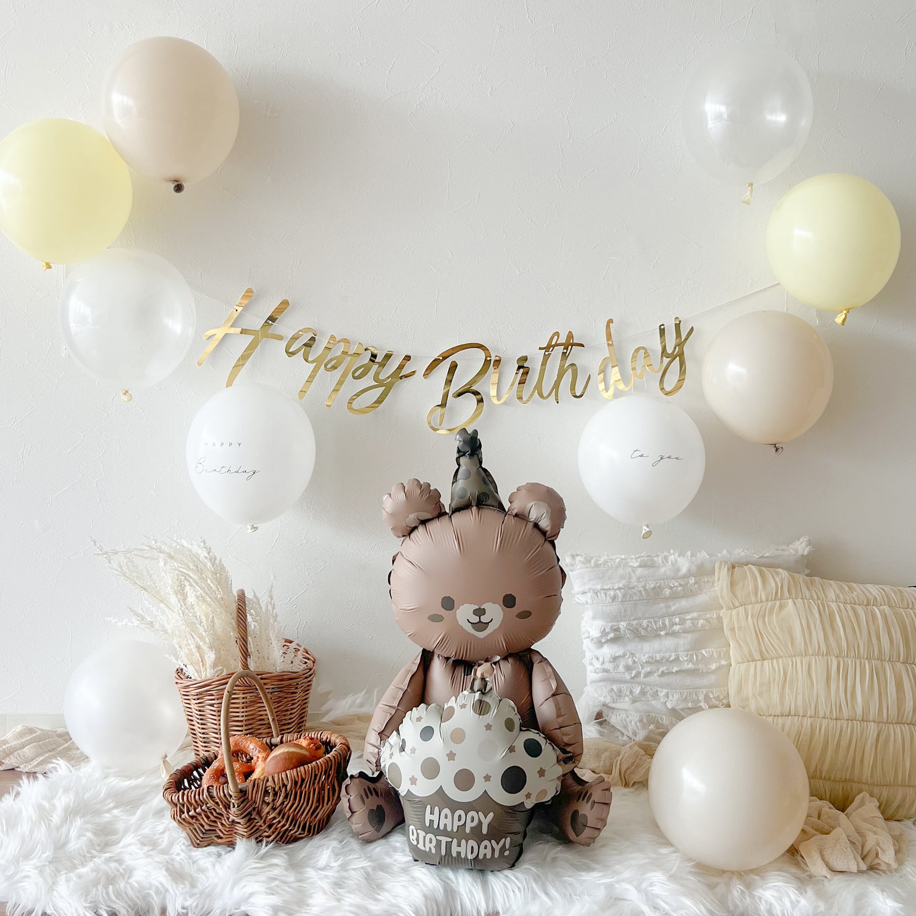 1歳のお誕生日祝いにおすすめ お誕生日写真のフォトスタジオ・写真館はらかんスタジオ