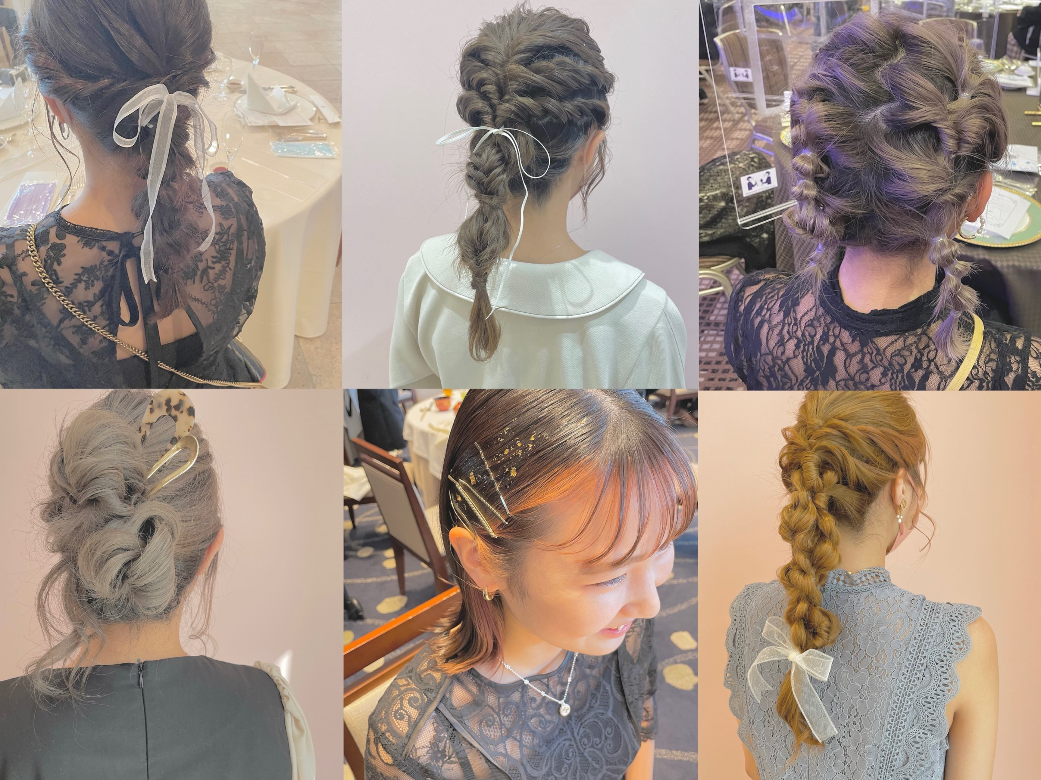 結婚式参列の髪型は？ボブ・ロングetc.長さ別にヘアアレンジを紹介ゼクシィ