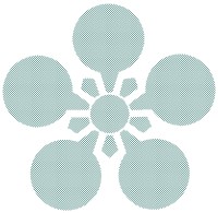 Amazon.co.jp: 戦国武将 家紋 蒔絵シール 「前田利家 前田慶次 加賀梅鉢 銀」 : 文房具・オフィス用品