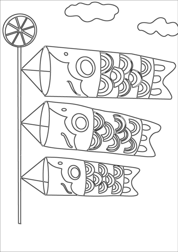 折り紙遊び 鯉のぼり：こいのぼり おりがみを使った子どもにピッタリの知育遊び 貼り絵