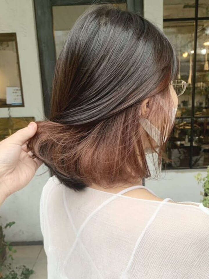 気になるインナーカラーを見つけよう！長さや色別おしゃれなインナーカラー厳選15選PEEK-A-BOO 美容室 オフィシャルサイト