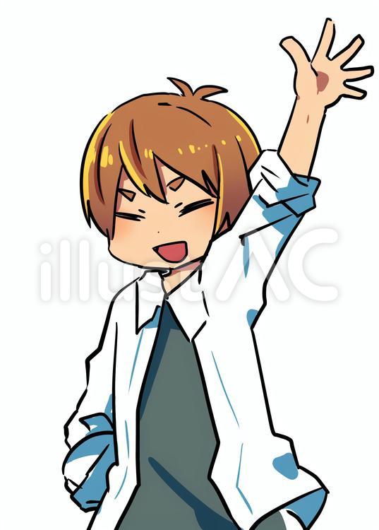 元気な男の子1イラスト - No: 22827950無料イラスト・フリー素材なら「イラストAC」
